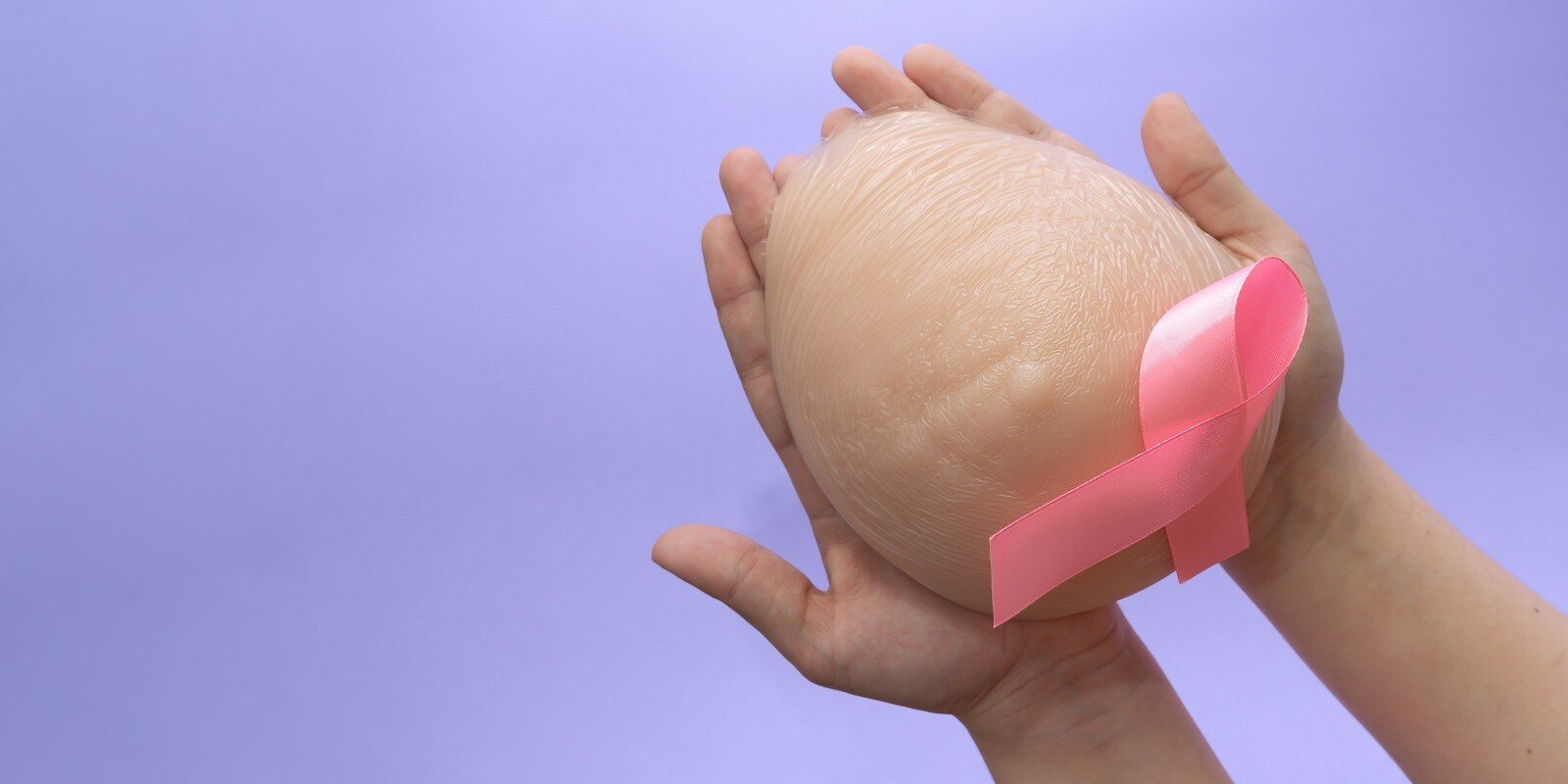 MOYOAMA Cuscino Post-Mastectomia OG – Morbido E Confortevole, Pois Viola
