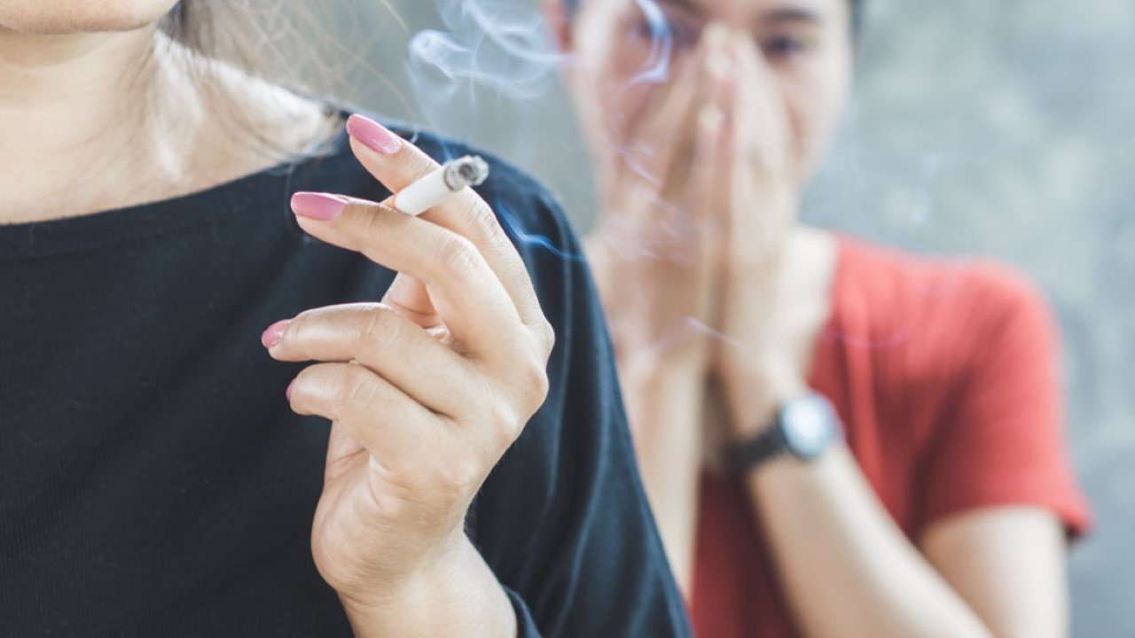 como se empieza a fumar convivencia con fumador activo