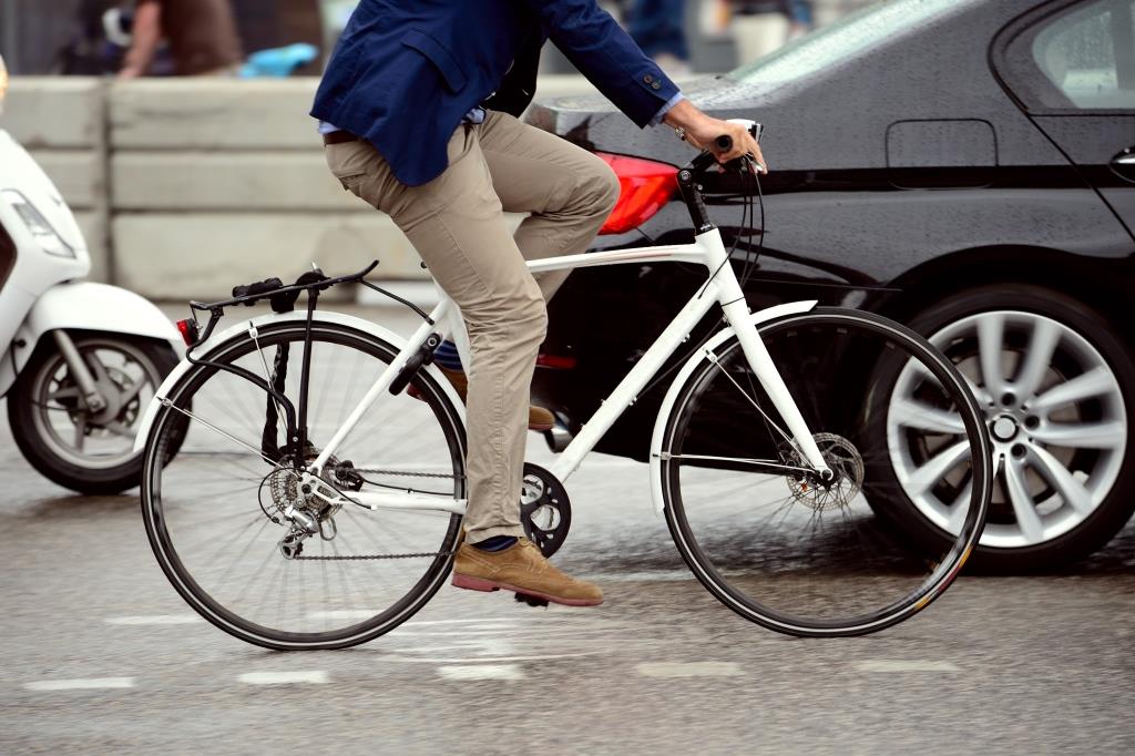 bicicleta en la ciudad